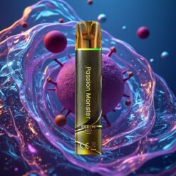 Černá&Zlatá Passion Monster JNR Black&Golden 800 Puffs bez nabíjení