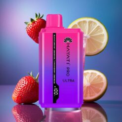 Černý rybíz Citronáda Jahodová Citronáda Hayati Pro Ultra 15000 Puffs 2 12ml