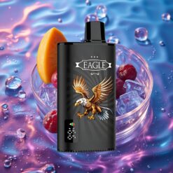 Černý rybíz a mango led JNR EAGLE Smart 23000 Puffs s digitálním displejem a nastavitelným průtokem vzduchu