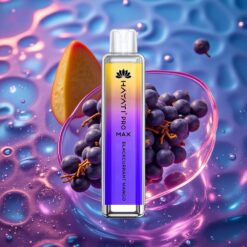 Černý rybíz s mangem Hayati Pro Max 4000 Puffs s LED světlem a dobíjecí baterií