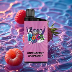 jahoda malina IGET Bar 3500 Puffs až 3500 Puffs