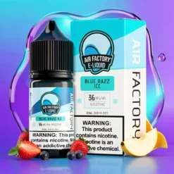 Modrá malina ledová Air Factory Salt 18mg 30ml E-liquid