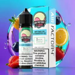 Meloun Jahoda Led Air Factory 60ml Freebase E-liquid