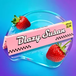 Růžové papírky Blazy Susan 1 ks, ultra tenké veganské