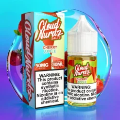 Třešeň Jablko Cloud Nurdz Salts Syntetický nikotin 30ml