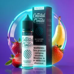 Borůvková limonáda Coastal Clouds 60ml E-Juice 70/30