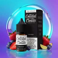 Sladké mango Coastal Clouds Solný e-liquid 30ml