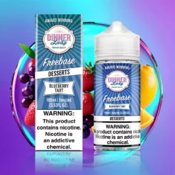 Borůvkový koláč Dinner Lady E-liquid 100ml