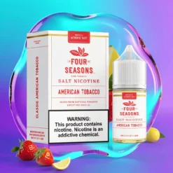 Americký tabák Four Seasons Nikotinová sůl 30ml