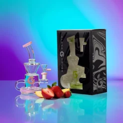 Slizově zelený Hillside Hourglass dvoukomorový Mini Recycler