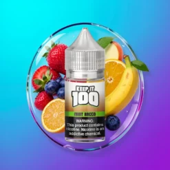 Mátové Bacco Keep it 100 Soli 30ml 50/50