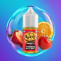 Jahodový želé donut Loaded Salt 30ml e-liquid