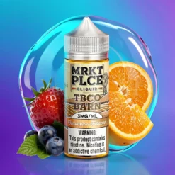 Kolumbijský tabák MRKTPLCE TBCO Barn 100ml E-Liquid