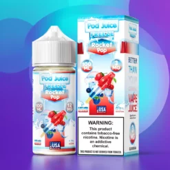 Raketový nanuk Mrazivý Pod Juice 100ml Nikotin bez tabáku