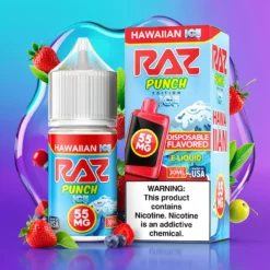 Havajská ledová Pod Juice X Raz Salt 30ml