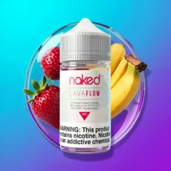 Jahoda, ananas a kokos Naked 100 E-Liquid 60ml Lava Flow