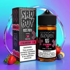 Sušenka s jahodovým džemem SadBoy JamLine 100ml E-Juice