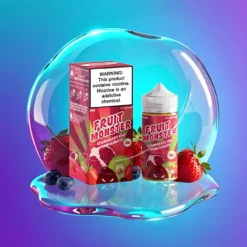 Jahoda Kiwi Granát Jam Monster Fruit Monster 100ml Freebase