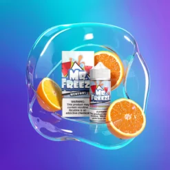 Jahodový melounový mráz Mr.Freeze E-liquid 100ML Freebase