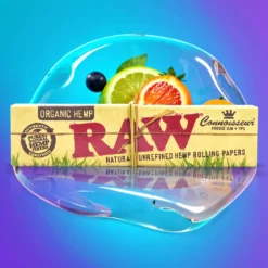 Ultra tenké RAW papírky s Connoisseur tipy, 1 ks KingsizeSlim
