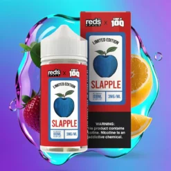 Modrá Tříšť&Jablko Red's Apple x Keep It 100 100ml LE Liquid