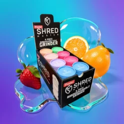 Pastelový Shred Master Hemp Grinder 4PC (16COUNT)