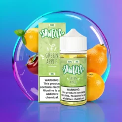 Zelené jablko Skwezed 100ml Freebase E-liquid
