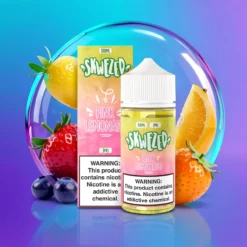 Růžová limonáda Skwezed E-Juice 100ml s volnou bází