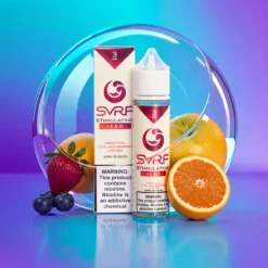 Povzbuzující ledový SVRF e-liquid 60 ml freebase 70/30