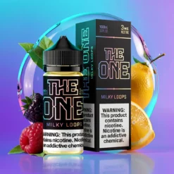 Mléčné kroužky The One 100ml E-liquid