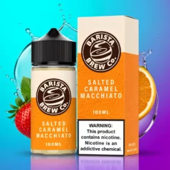 Slaný karamel Macchiato Barista Brew 100ml E-Juice