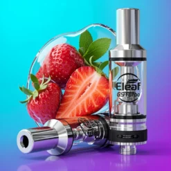 Stříbrná Eleaf GS Turbo 1,8ml s nastavitelným airflow