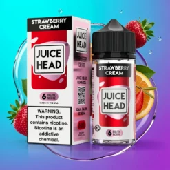 Jahodový krém Juice Head Desserts 100ml E-liquid