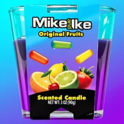 Ovocná dlouho hořící svíčka Mike & Ike 3oz