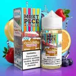Ledový grep citrusová cukrová bobule MRKTPLCE 100ml E-Juice