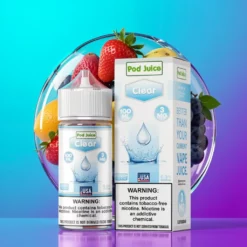 Čistá bez tabáku Pod Juice nikotinový e-liquid 100ml