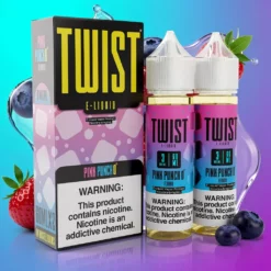 Ledový růžový punč Twist E-Liquids No.0 120ml