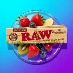 Nebĕlené přírodní Raw King Size Connoisseur 32 ks s tipy