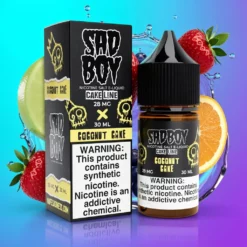 Kokosový dort SadBoy CakeLine 30ml solný e-liquid