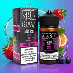 Punč s bobulemi SadBoy FruitLine 100ml e-liquid 70/30 VG/PG