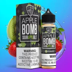 Jablečná Bomba VGOD E-Liquid 60ml Freebase