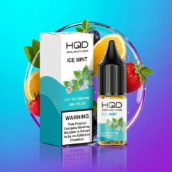 Ledová máta HQD Premium Salt e-liquid 30ml VG/PG 50/50